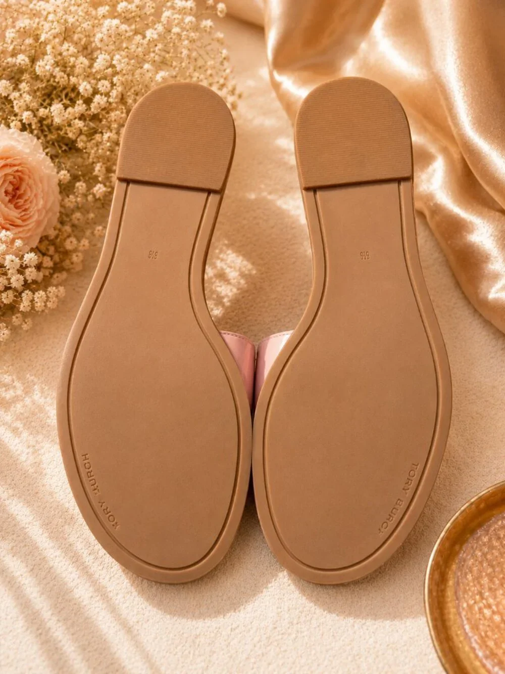 Like New Tory Burch Everly Slide Petunia Pink